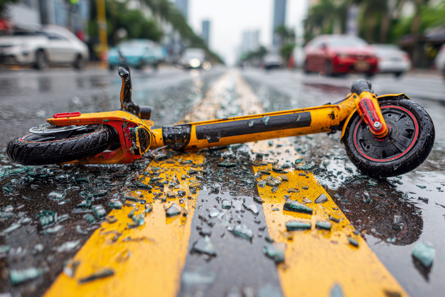 Reparaturkosten über Wiederbeschaffungswert E-Scooter